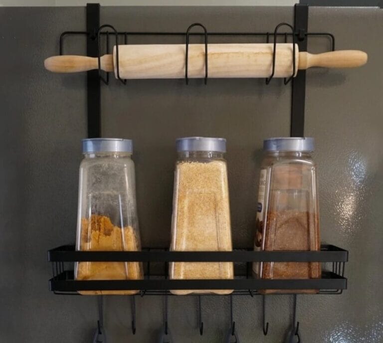 hanging cabinet organizer