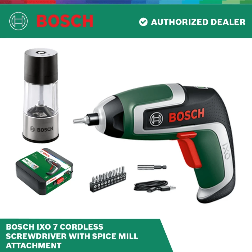 Bosch IX& and spice mill attachment
