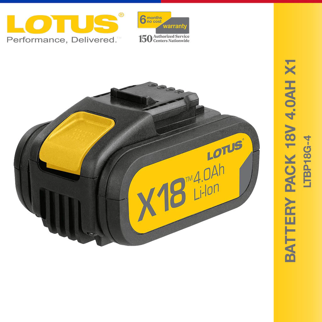 Lotus X18 battery