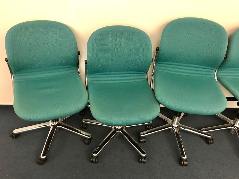 dirty office chairs