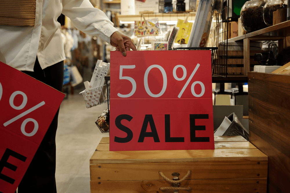 huge discount on furniture