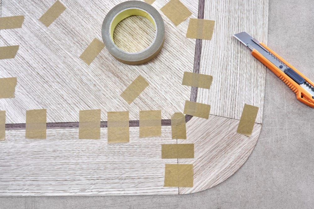 tapes sticking on vinyl