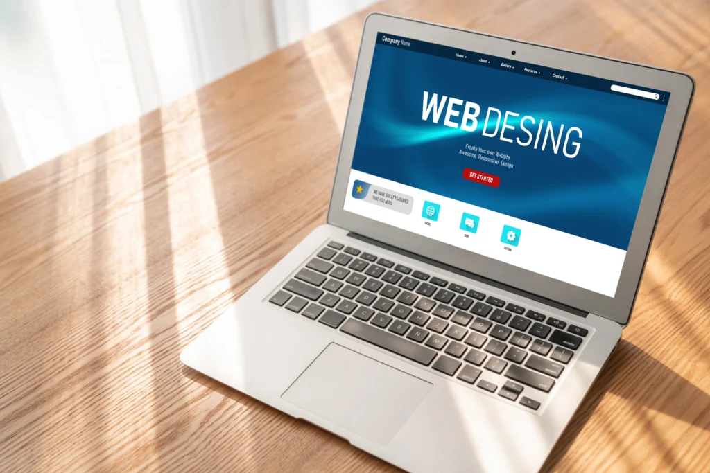 spelling error in web design