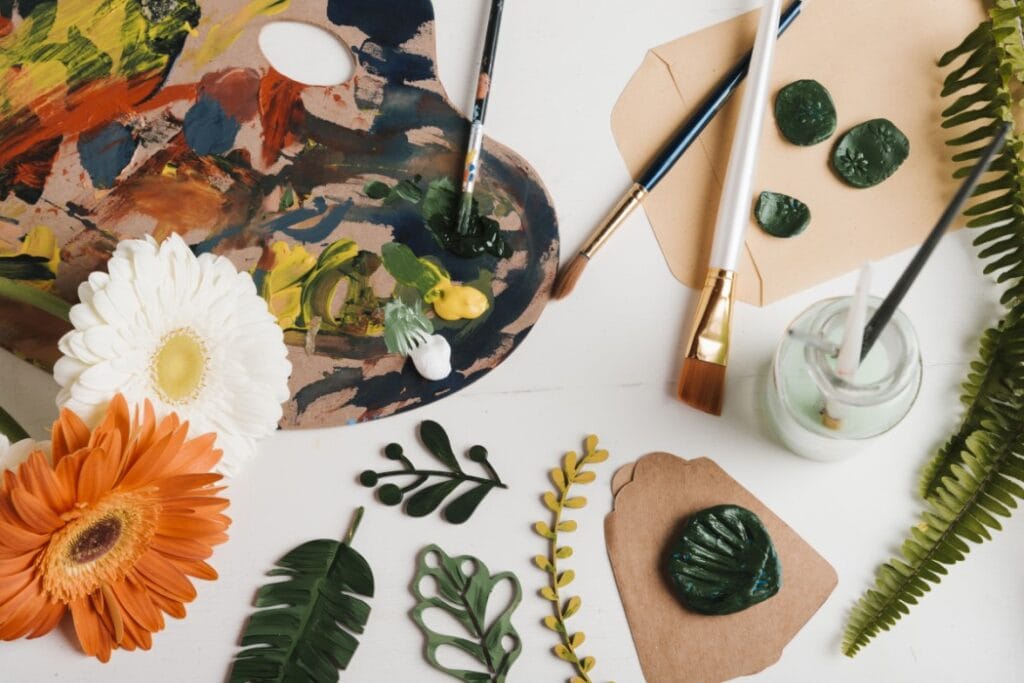 DIY art for living room decor