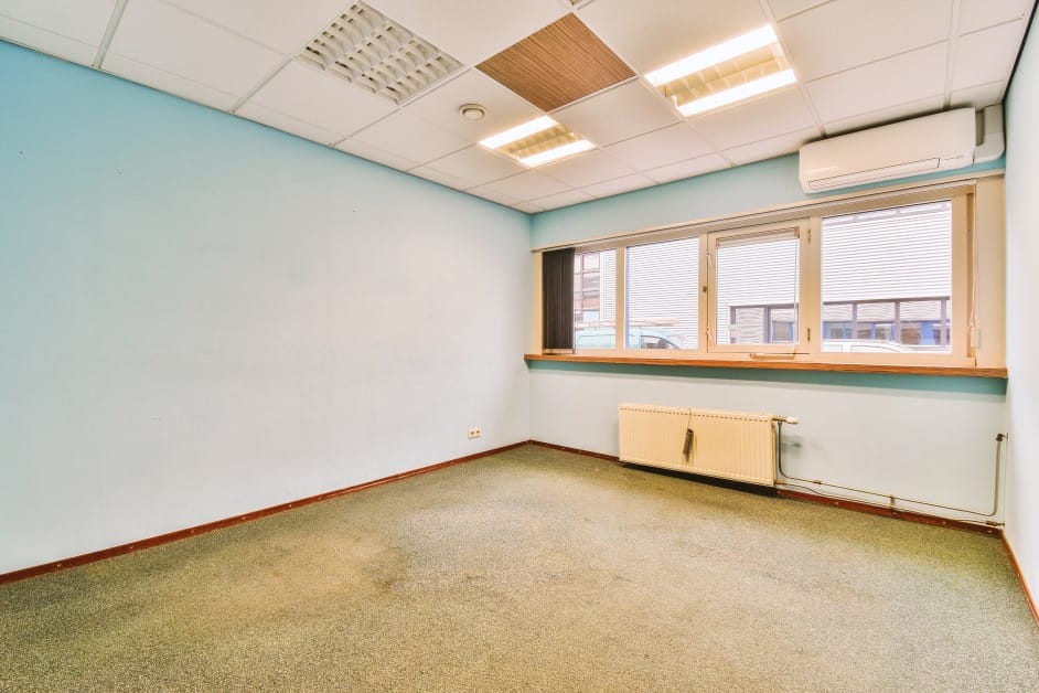 emptying room for waterproofing