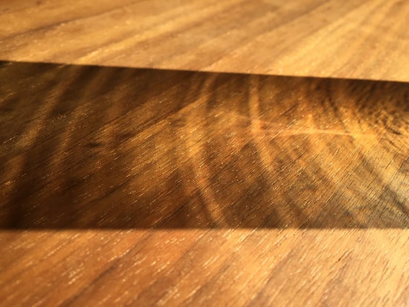 sun-bleached wood surface